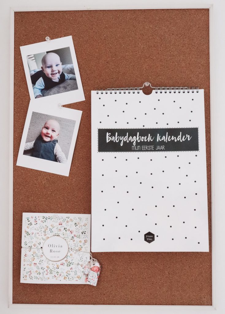 Babydagboek kalender sale
